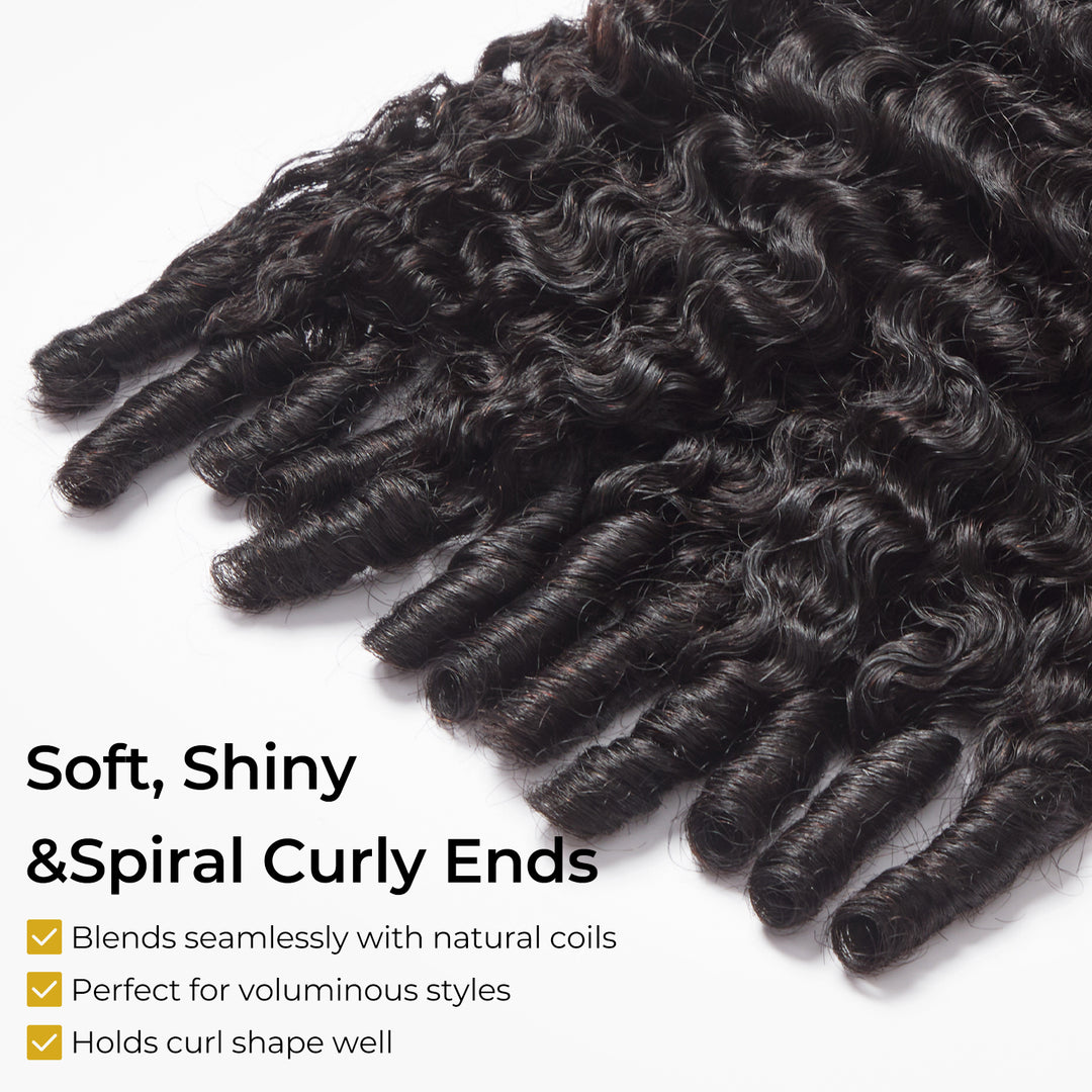 [New Packaging] Burmese Curly Bundles Human Hair 16A Brazilian Human Hair 14-26 inches Natural Curls For Black Queens Quick Weave