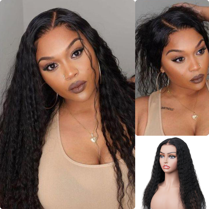 [Wequeen] 5x5 HD Lace Closure Wig Bohemian Curly Flowy Boho Vibes Glueless Pre Cut Beginner Friendly Hair Breathable Cap Natural Look